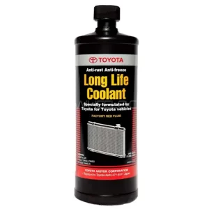 Genuine Toyota Long Life Coolant 1L Red Colour